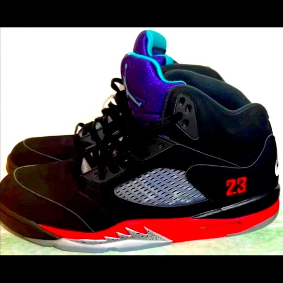 Air Jordan 5 Retro ‘ TOP 3 Red Fire Metallic Grape ‘ CZ1786 001 VNDS - Picture 3 of 11